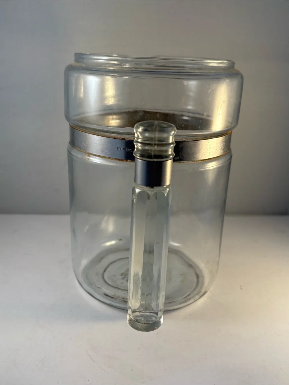 Vtg Pyrex Flameware 6 Cup Glass Coffee Percolator Pot Carafe Replacement No Lid
